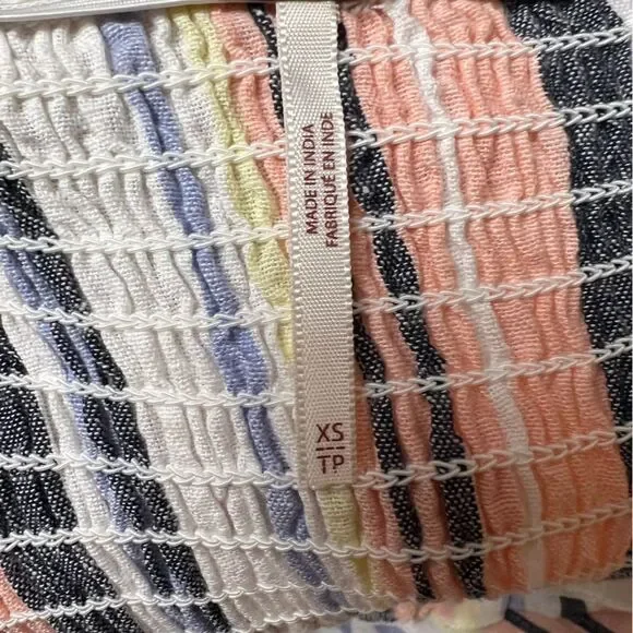 Free People Stripped Flowy Midi Dress - Picture 13 of 13